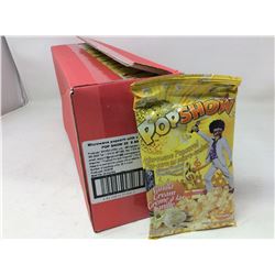 Case of PopShow Vanilla Cream Micorwave Popcorn (25 x 80g)