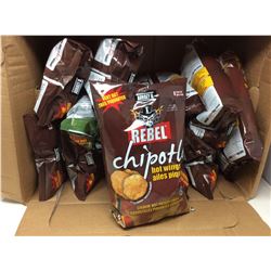 Case of Rebel Chipotle Hot Wings Potato Chips