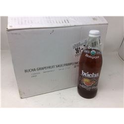 BuchaGrapefruit Sage Kombucha Drink (12 x 16oz)