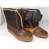 Image 1 : Men's Insulated Rubber Lace Up Boots-size 10