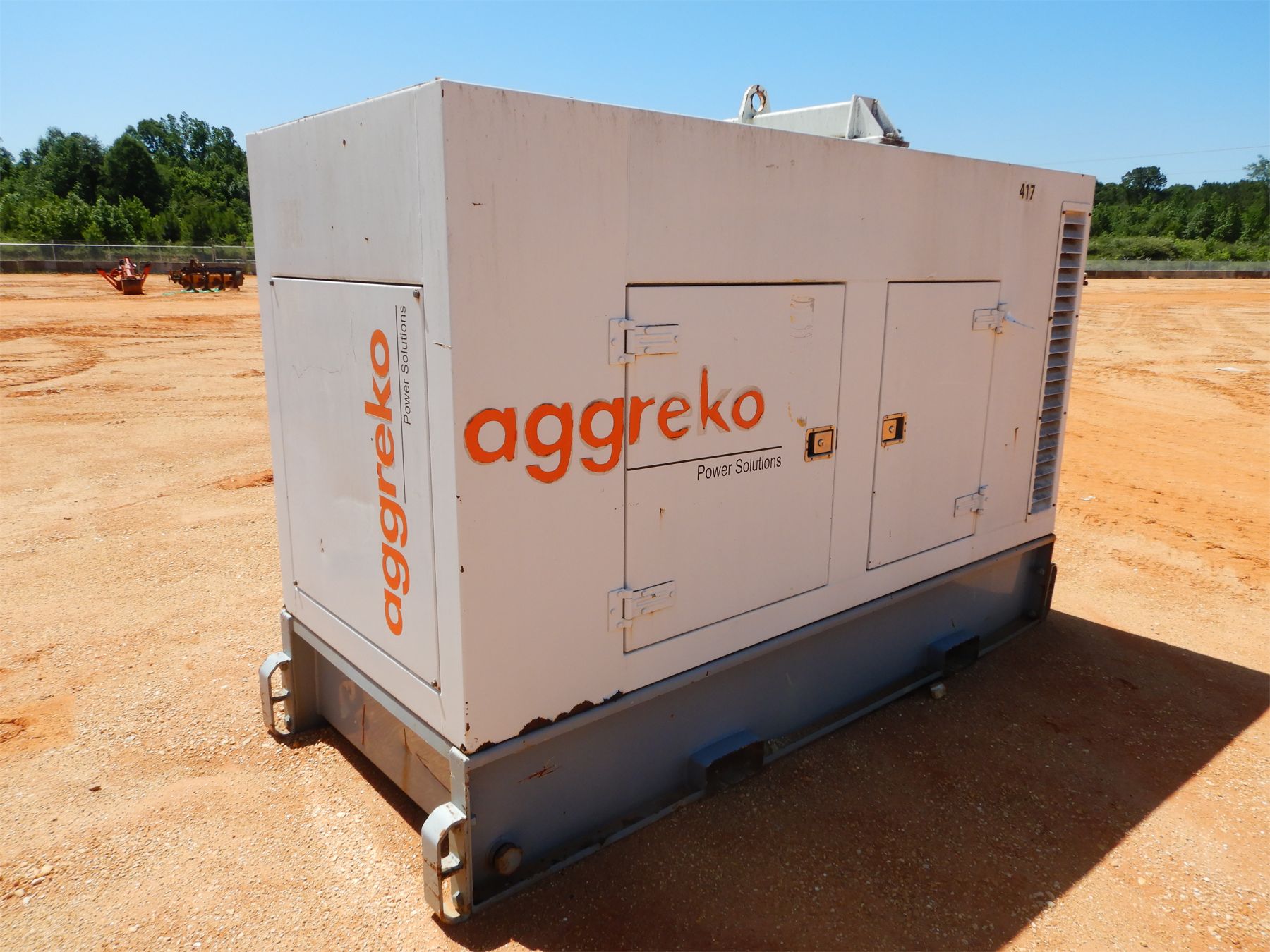 AGGREKO Generator / Electric Power - J.M. Wood Auction Company, Inc.