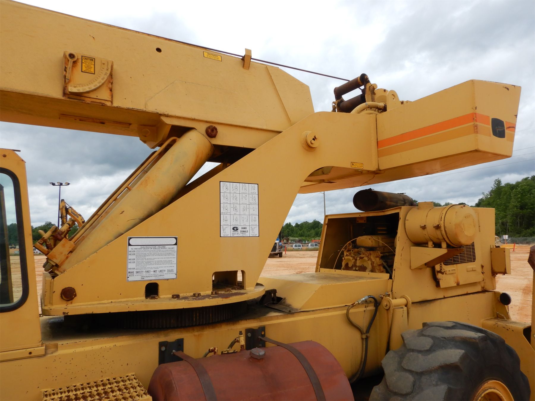GROVE RT58B Rough Terrain Crane - J.M. Wood Auction Company, Inc.