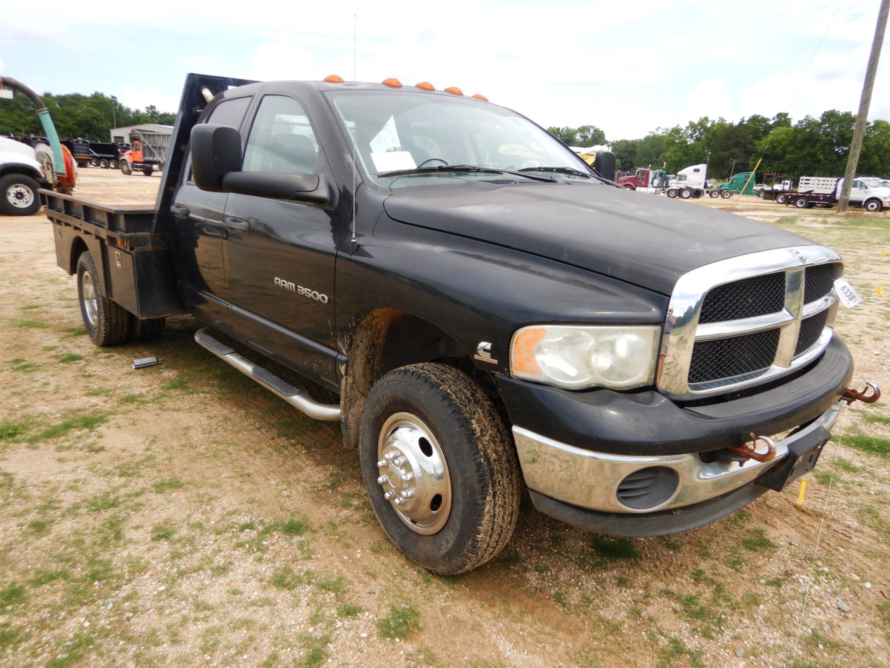 2003 DODGE RAM 3500 Flatbed Truck