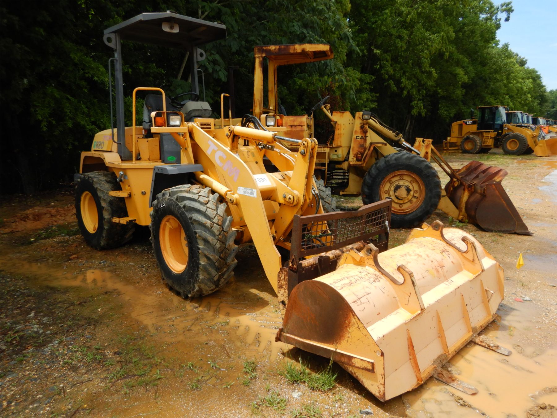 2013 TCM E820 Wheel Loader