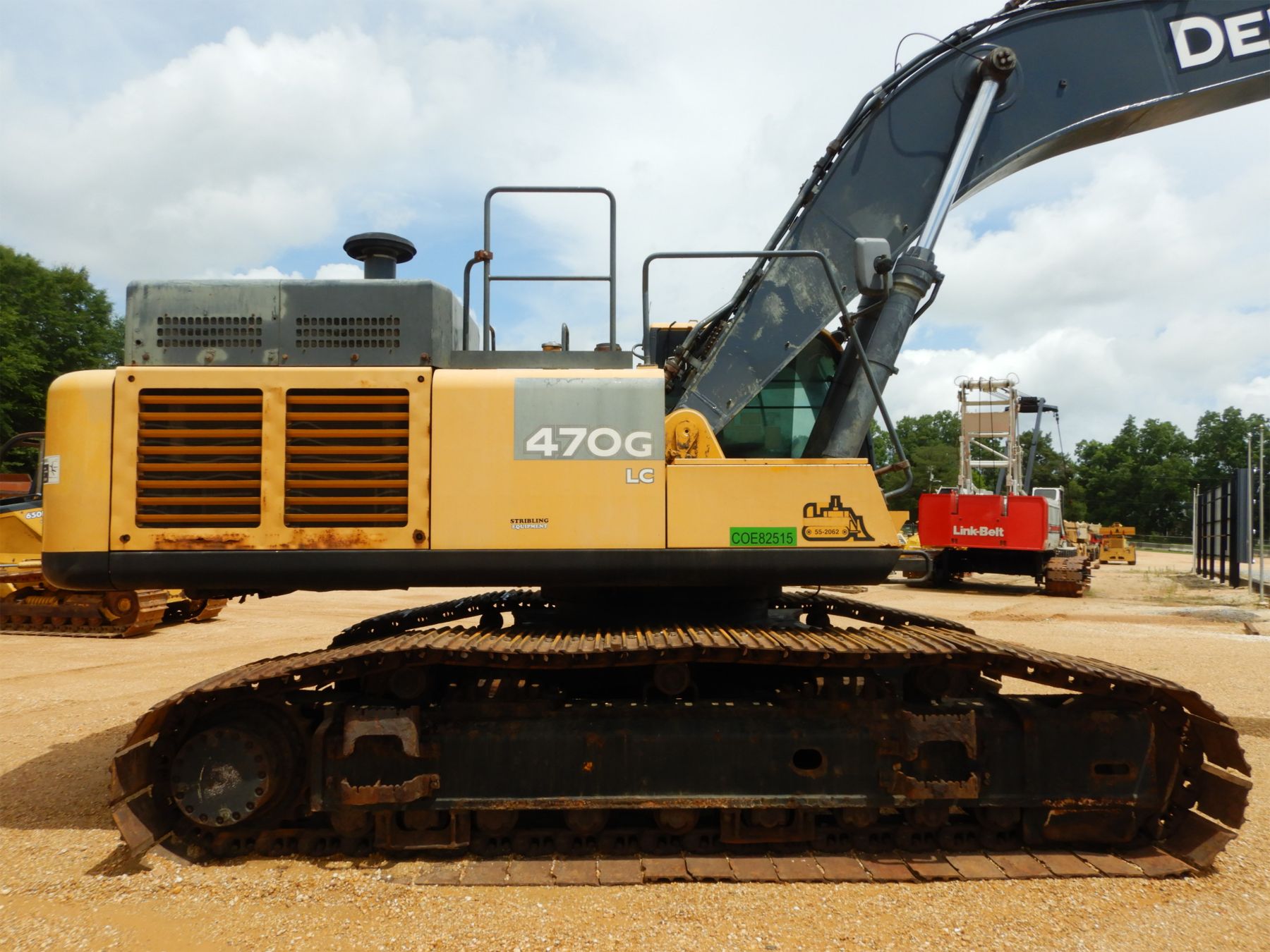 2012 JOHN DEERE 470G LC Excavator J.M. Wood Auction Company, Inc.