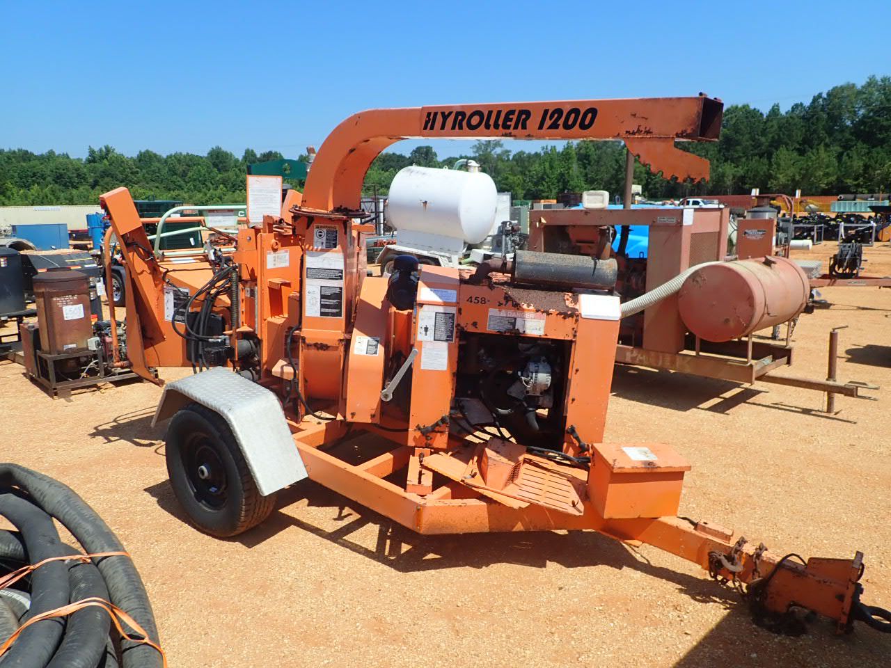 WOODCHUCK HYROLLER 1200 Chipper J.M. Wood Auction Company, Inc.