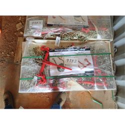 GREATBEAR Ratchet Binder & Chains (5) 9200lb binders, (10) 3/8" 20' chains(container)