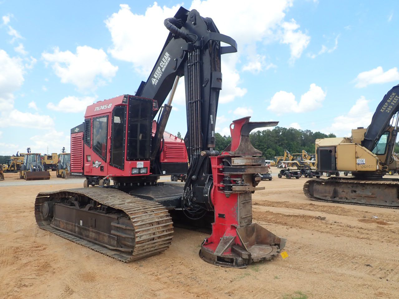 2014 TIMBERPRO 745B Feller Buncher