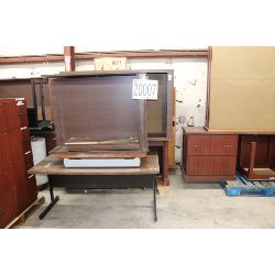 desks, tables, cabinets, bookcases, file cabinets, Selling Offsite: Located in Tuscumbia, AL