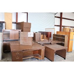 desks, credenzas, bookcases, Selling Offsite: Located in Alexander City, AL