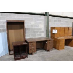 desks, bookcase, cabinet, credenza, Selling Offsite: Located in Tuscaloosa, AL