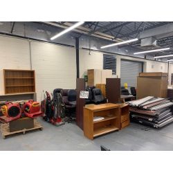 chairs, vacuums, fans, cabinets, Selling Offsite: Located in Montgomery, AL