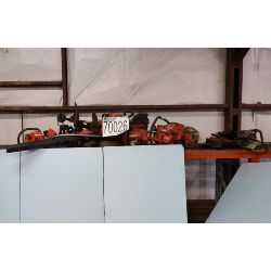 concrete saws, chain saws, grass trimmers, blowers, Selling Offsite: Located in Troy, AL