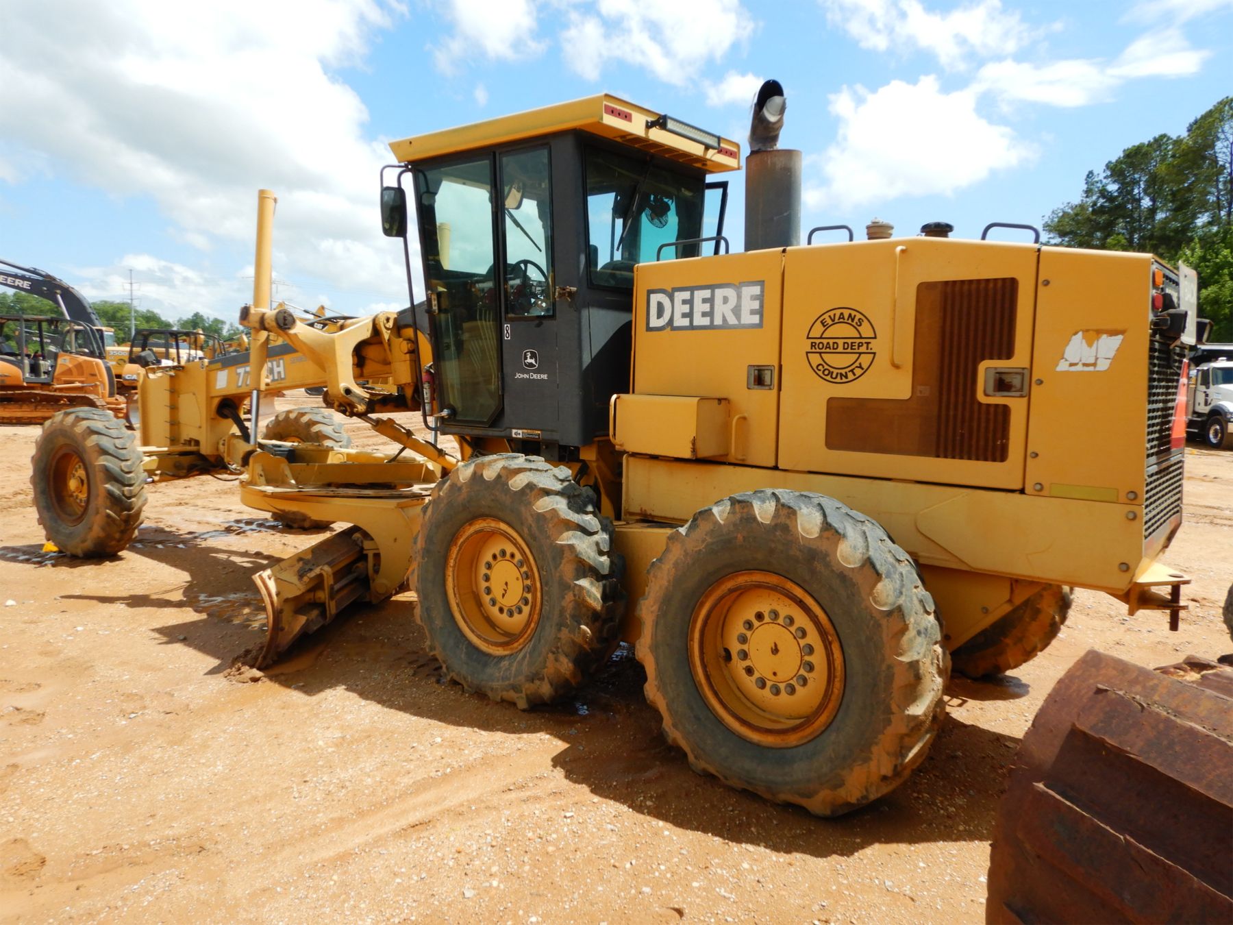 770ch 2003 JOHN DEERE 770CH SERIES II Motor Grader - J.M. Wood Auction ...