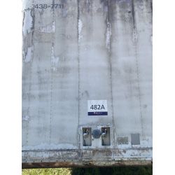 1974 UTILITY Dry Box Van Storage Trailer