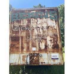 1964 KENT Dry Box Van Storage Trailer