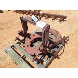 (2) Tractor counter weight & 3pth bolt on adapter frame (C-3) 