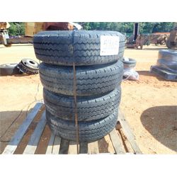 (4) 235/85R16 tires & rims (A-2)