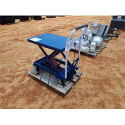 Roll around cart w/hyd table (B-9)