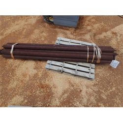 (10) 3" x 8' steel roller (B-9)