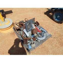 Trash pump w/gas engine & misc fittings (B-4)