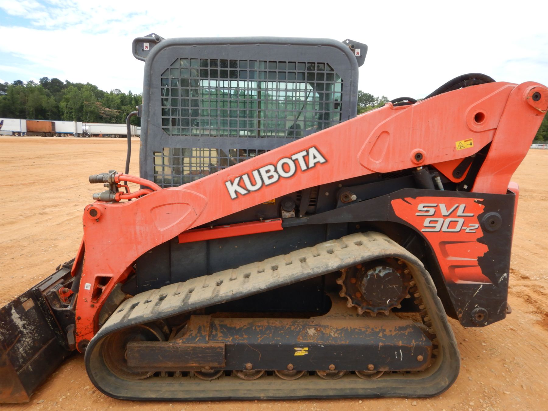 2013 KUBOTA SVL902 Skid Steer Loader Crawler J.M. Wood Auction