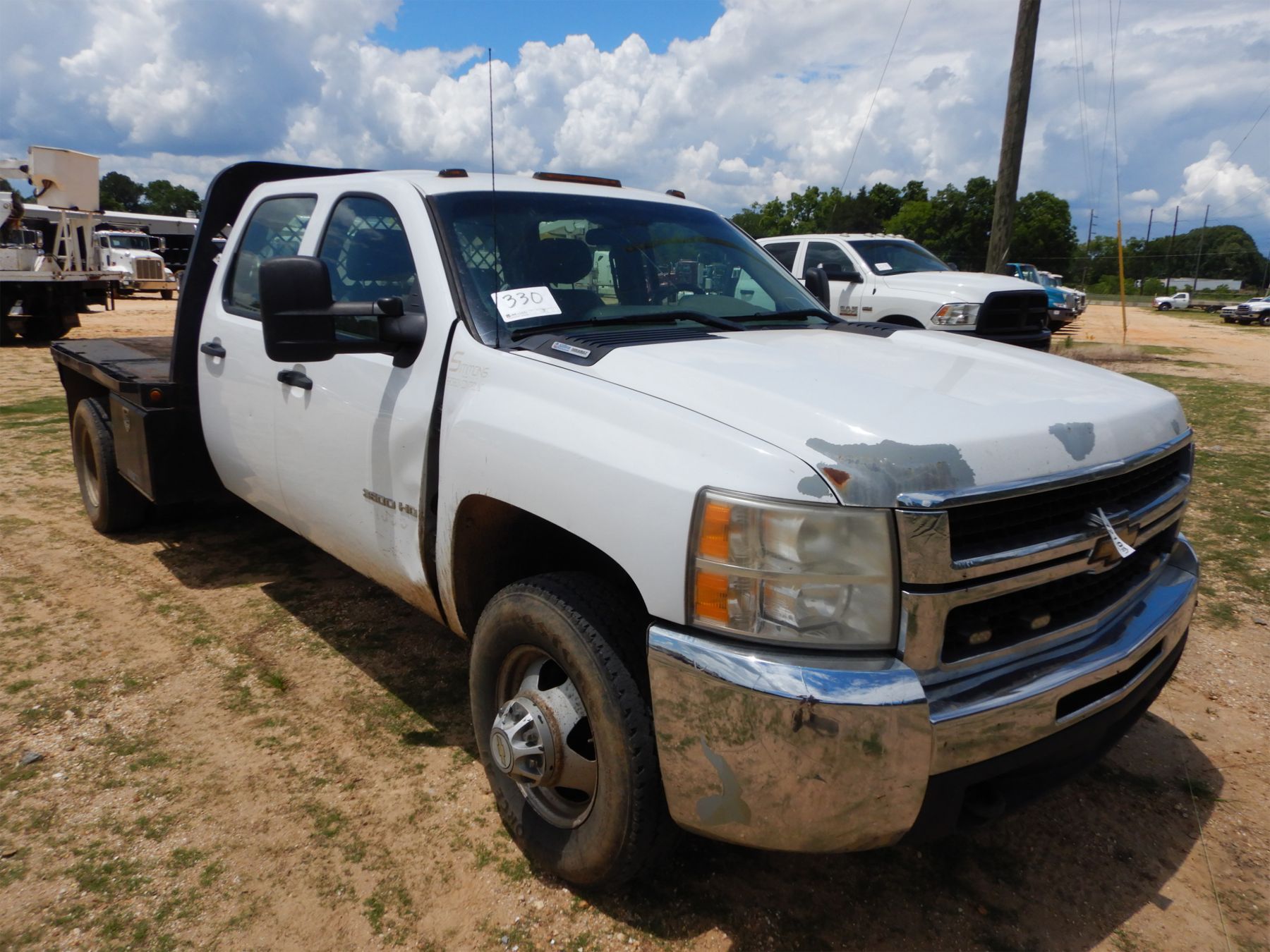 2010 CHEVROLET 3500 Flatbed Truck J.M. Wood Auction Company, Inc.