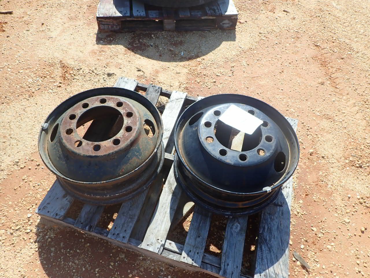 (2) Truck tractor/trailer rims (A2) J.M. Wood Auction Company, Inc.