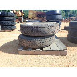 (2) 10.00-20 tires & rims (A2)