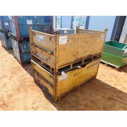 (2) parts shipping bins (B9)