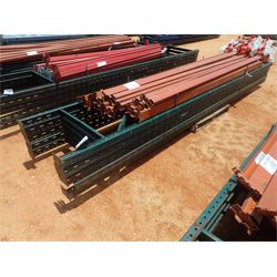 pallet support rails w/upright (B9)