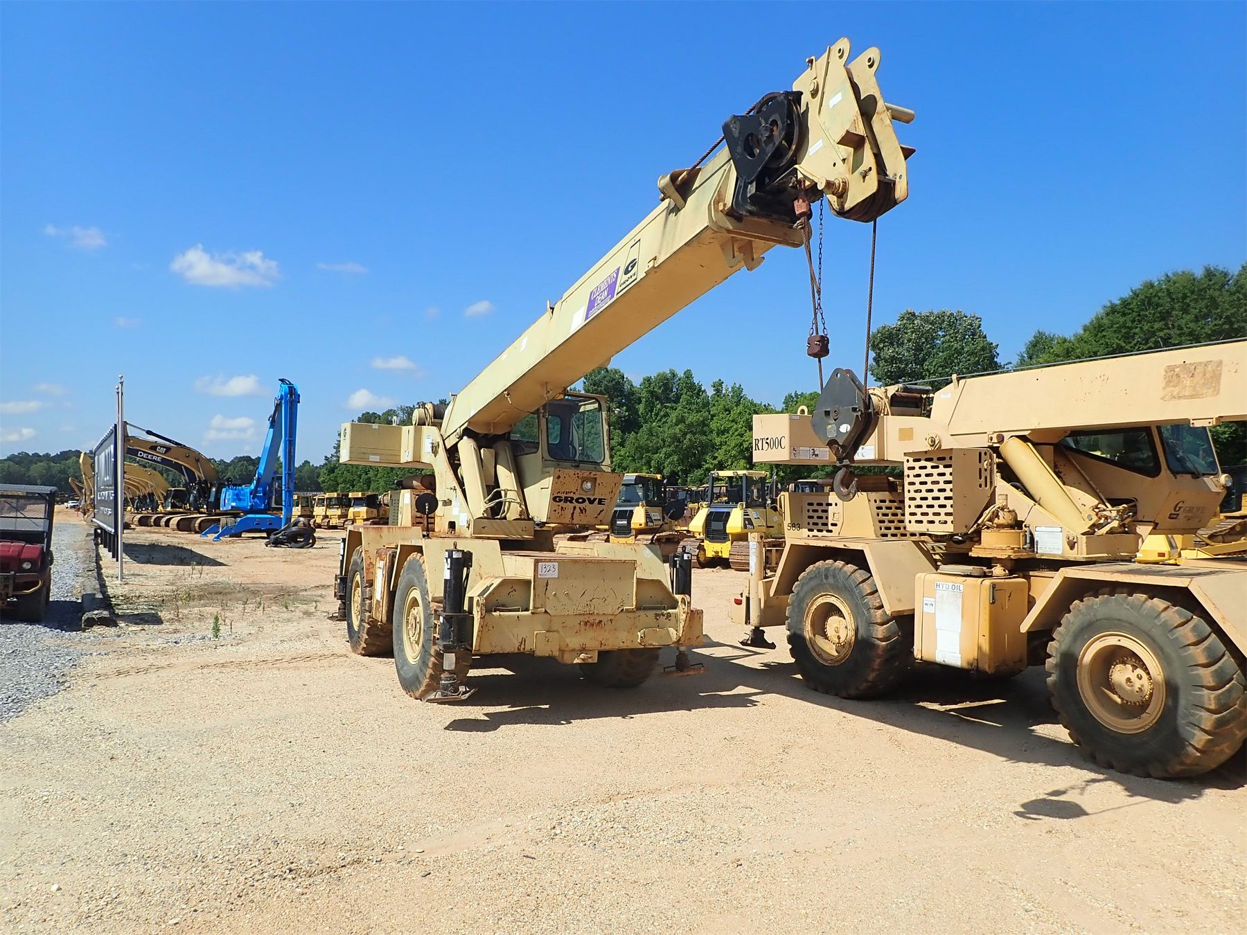 GROVE RT 518 Rough Terrain Crane