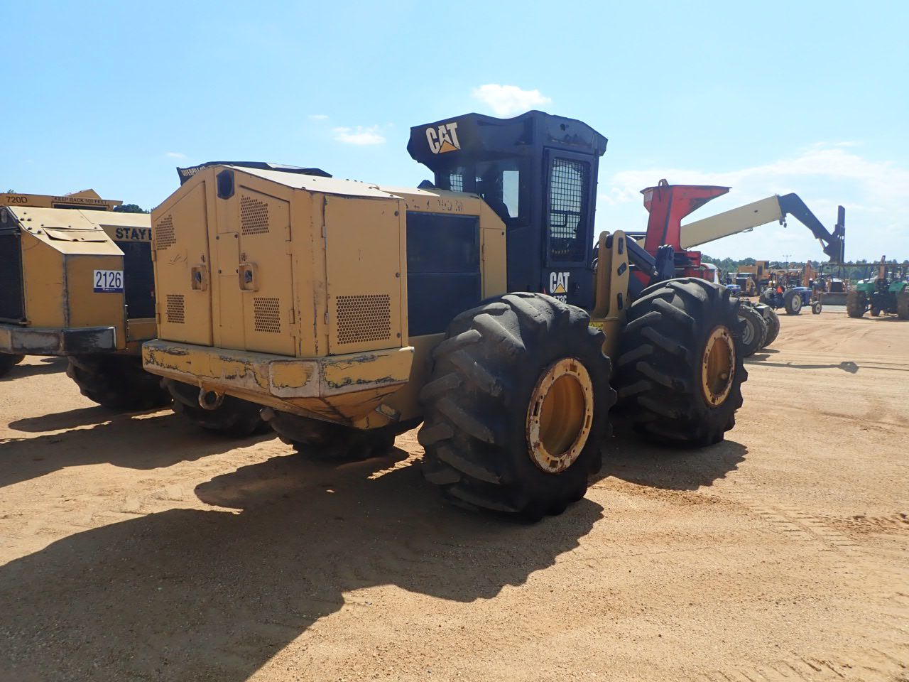 2015 CATERPILLAR 573C Feller Buncher - J.M. Wood Auction Company, Inc.