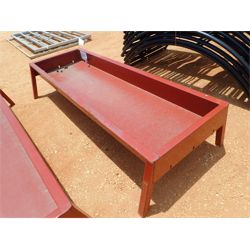 livestock feeder, metal, 30"x90" (C4)