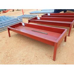 livestock feeder, metal, 30"x90" (C4)