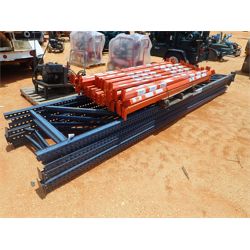 pallet support rails w/upright (B9)