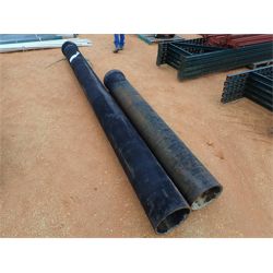 (2) misc length 12" pipe (B9)