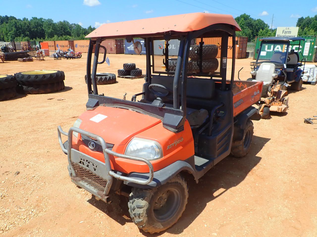 KUBOTA RTV900 ATV / UTV / Cart J.M. Wood Auction Company, Inc.