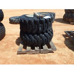 (2) 12x16.5 tires & rims (B-8)