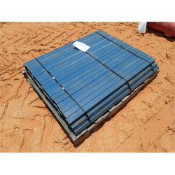 Pallet of 1 1/2" x 2" metal tubing (B-9)