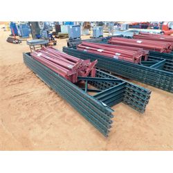 pallet support rails w/upright (B9)