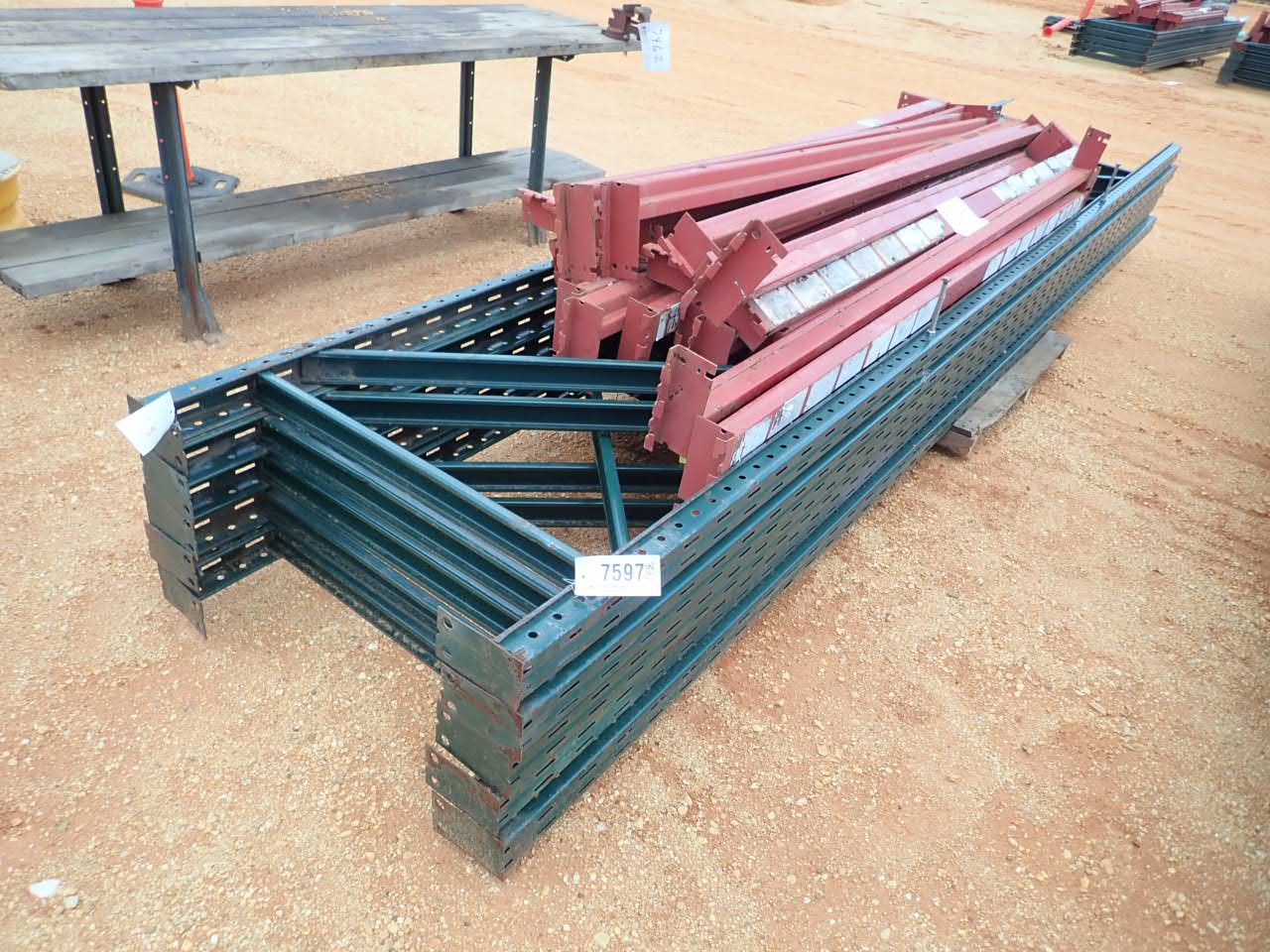 Pallet Side Rails pallet support rails w/upright (B9)