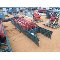 pallet support rails w/upright (B9)