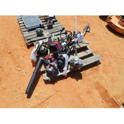 pallet leaf blower & weed eater (C-8)