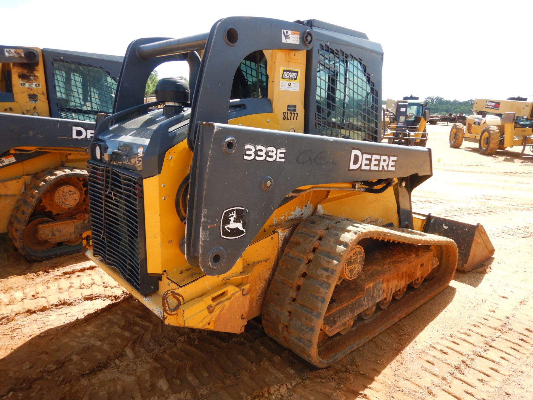 2014 JOHN DEERE 333E Skid Steer Loader Crawler