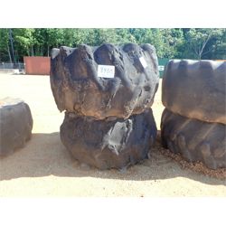 (2) log skidder tires & rims (A-4)