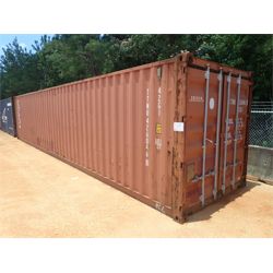 40' steel shipping container
