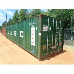 40' steel shipping container