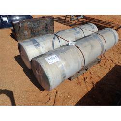 (2) alum fuel tanks