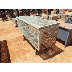 6' expanded metal storage cage (C6)